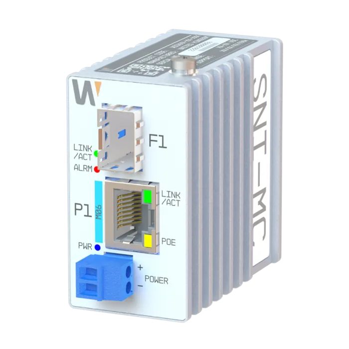Industrial PoE Mini Media Converter