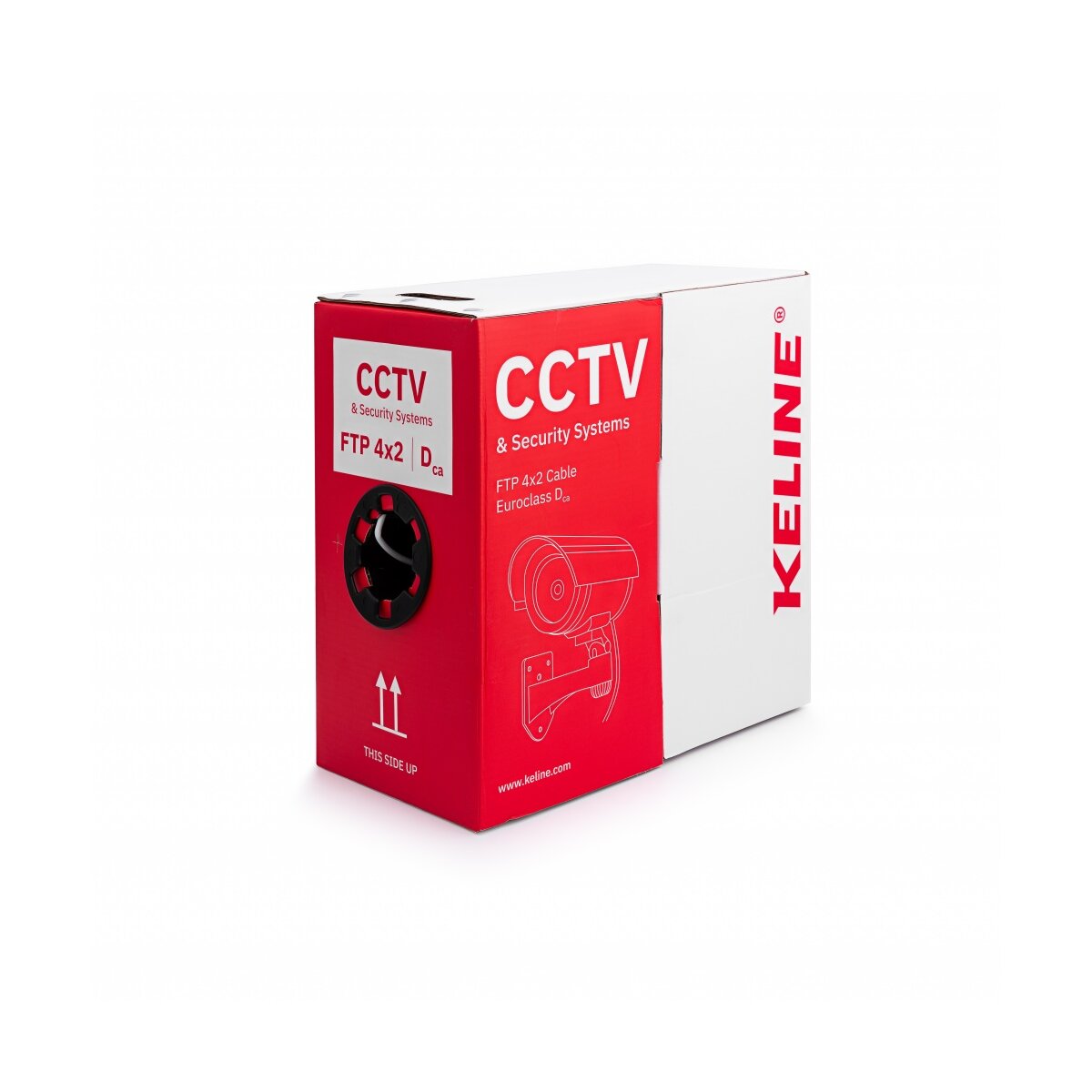 CCTV Kabel FTP (F/UTP), LSOH, Euroclass Dca,