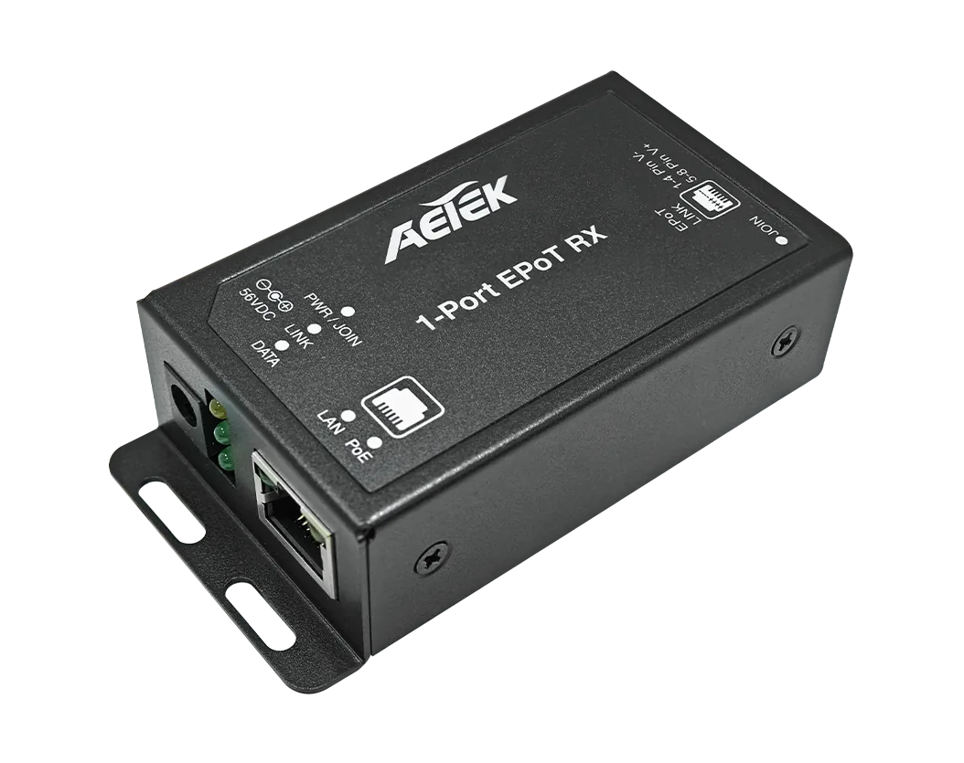 1-Port PoE PD EPoT RX Adapter