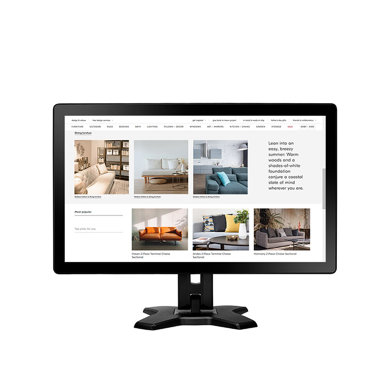 TX-2401, 24" Touchscreen im Metallgehäuse