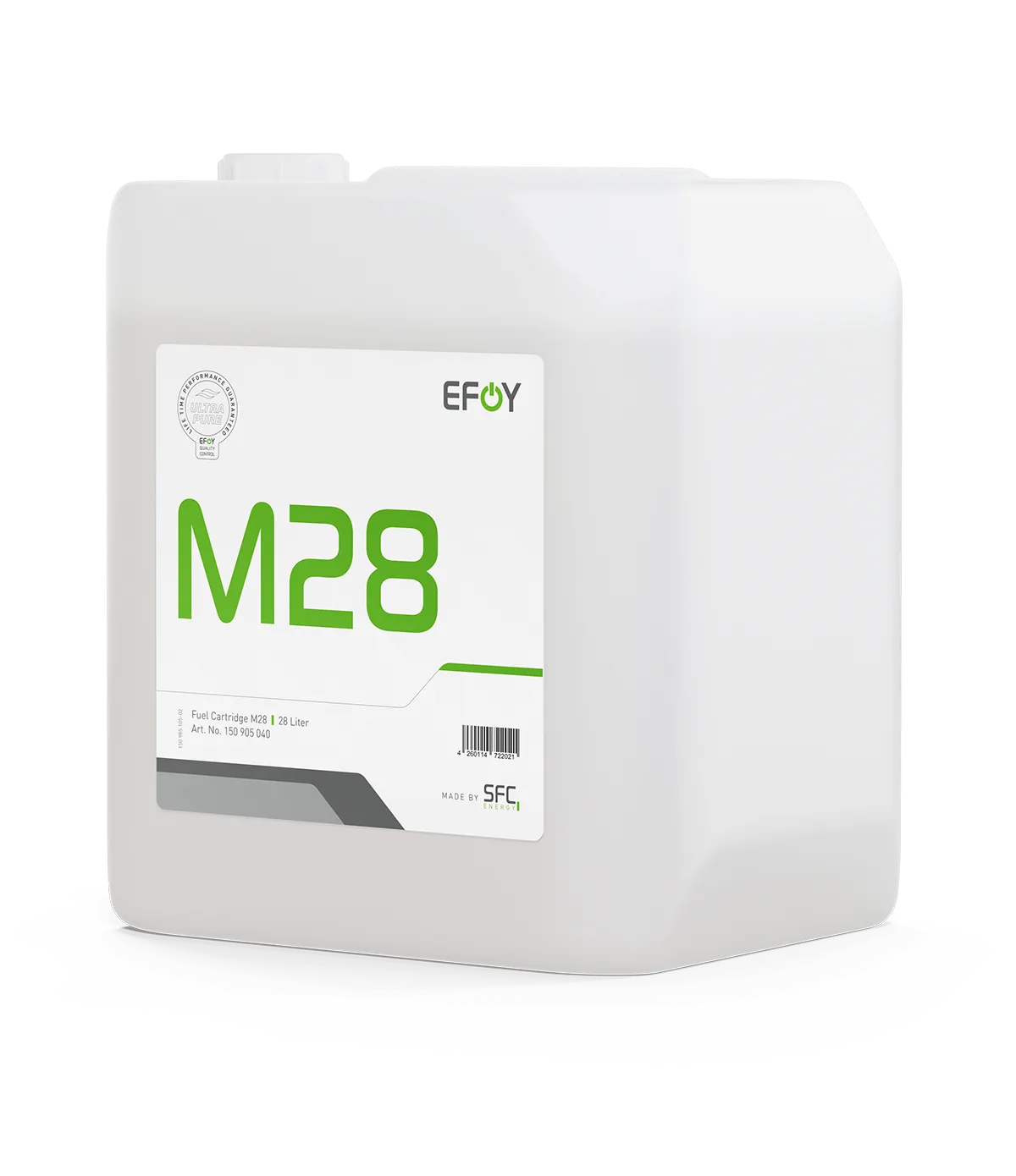 EFOY fuel cartridge M28, methanol 28 l