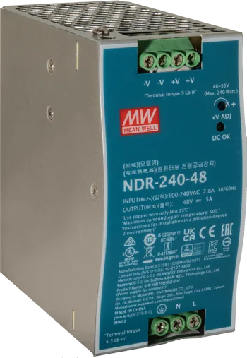 Netzteile für Hutschienenmontage