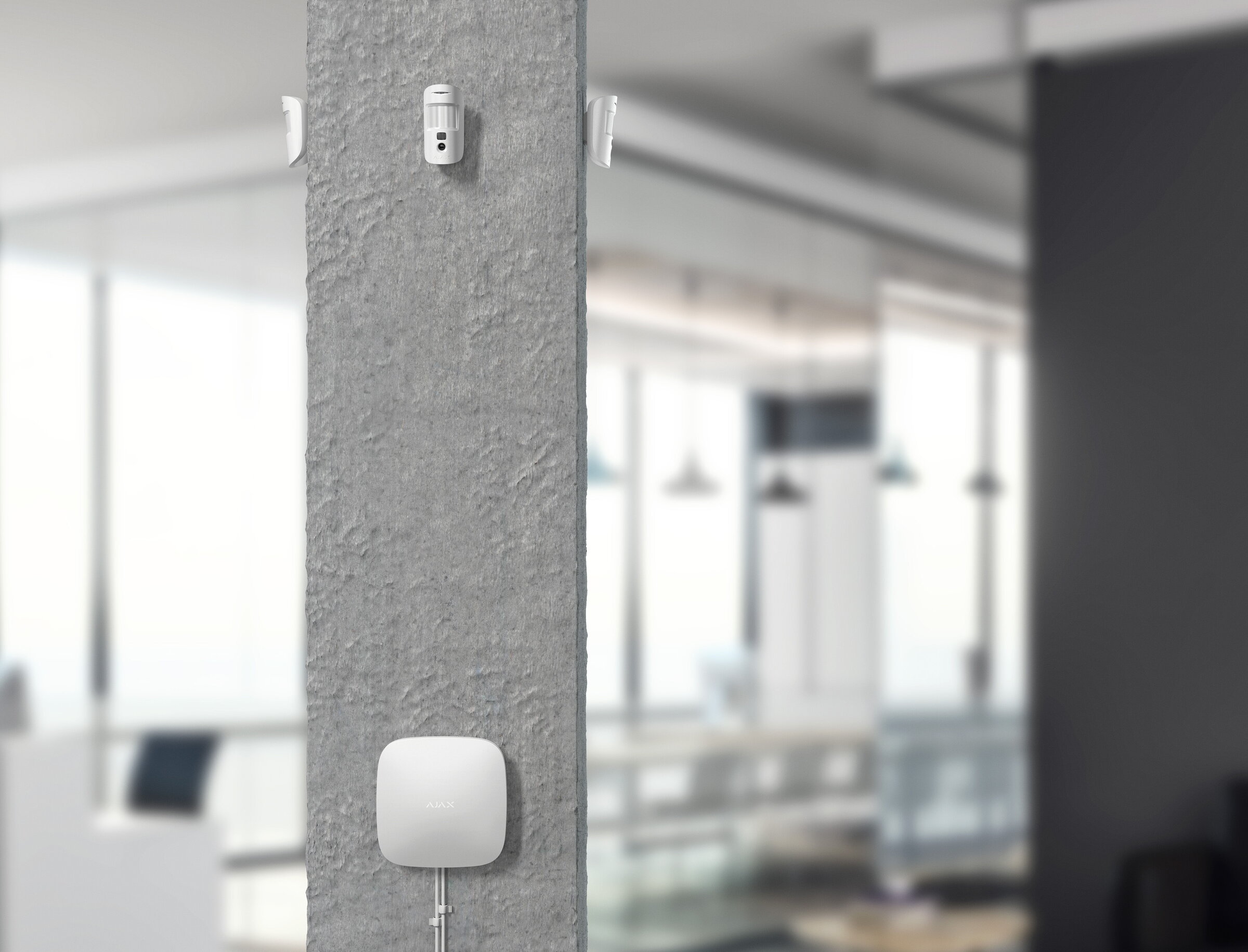 Ajax Hub 2 white