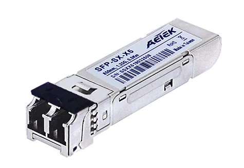 SFP Transceiver, Multi-mode, 850nm, VCSEL-0.5Km, Duplex LC, 1,25G