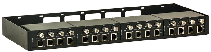 COAX Extender Daten und PoE, 16-Kanal
