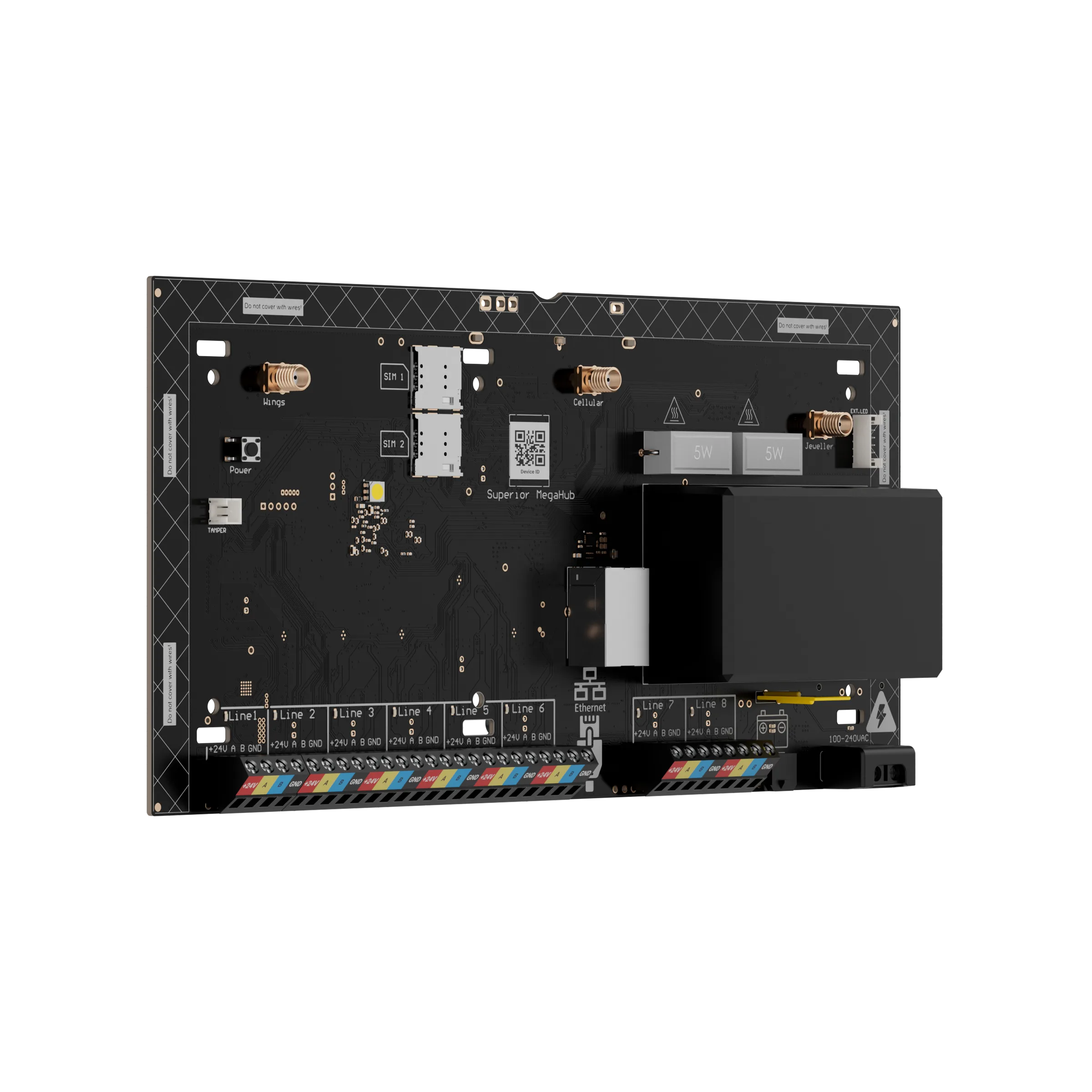 Ajax Superior MegaHub white – Bild 7
