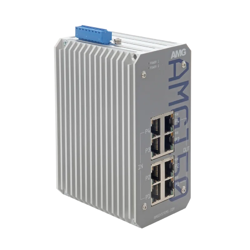 Industrial 4 Port PoE Injector – Bild 2
