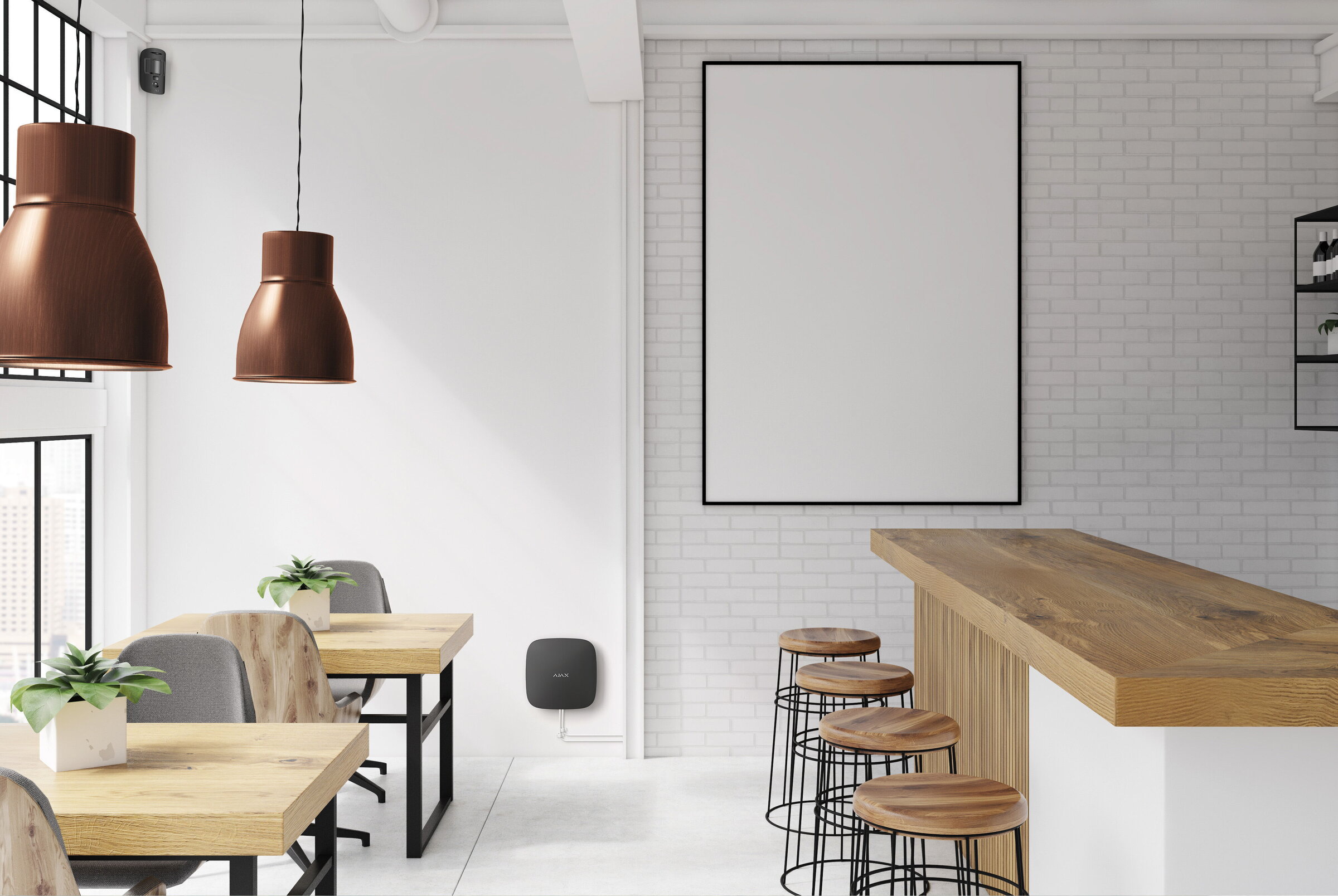 Ajax Hub 2 black – Bild 2