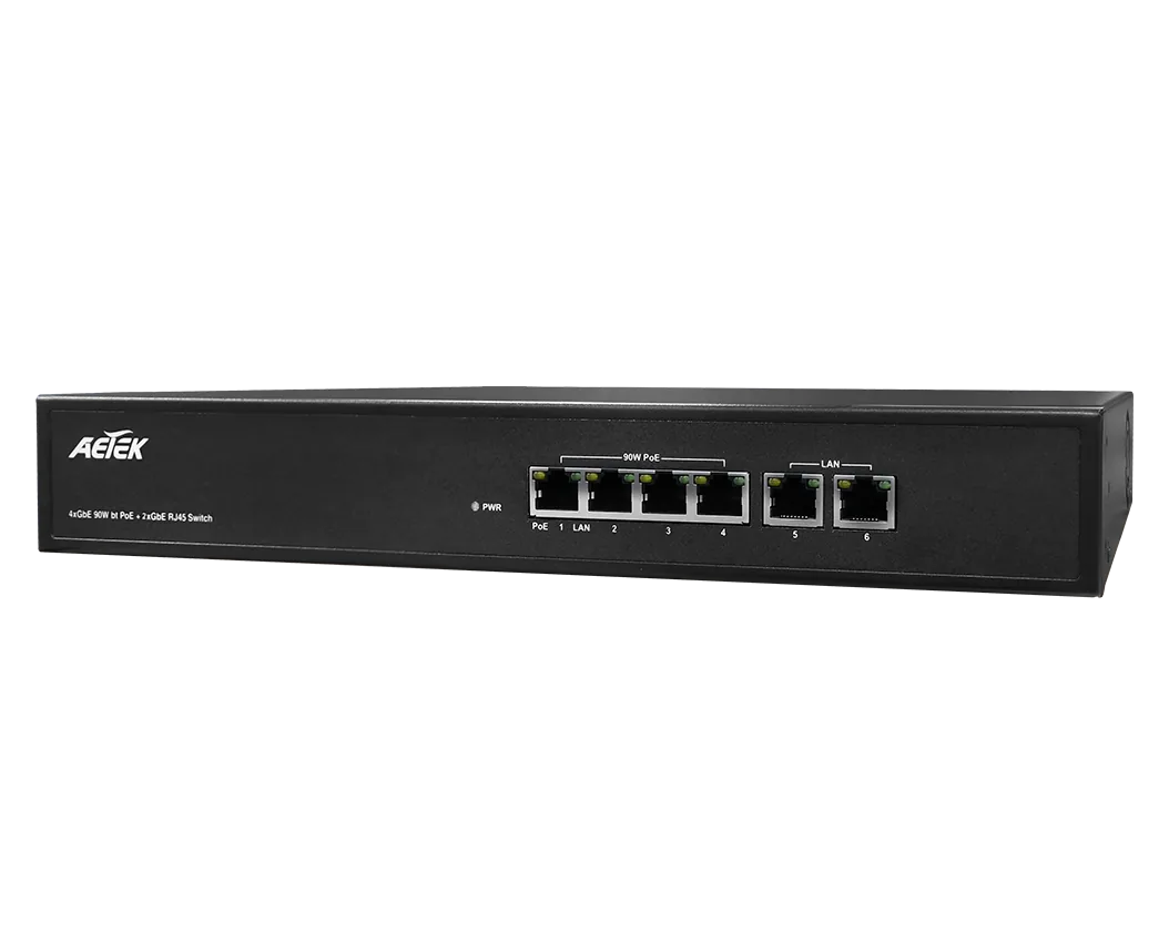 90W bt PoE Switches