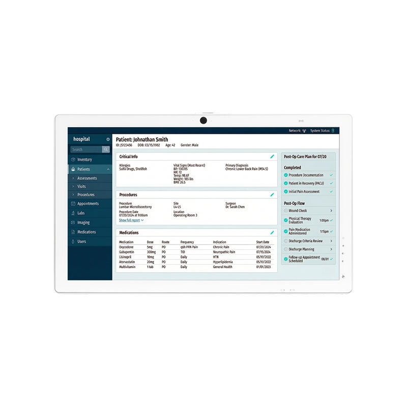 24" All-in-One PC for Clinical Workflows