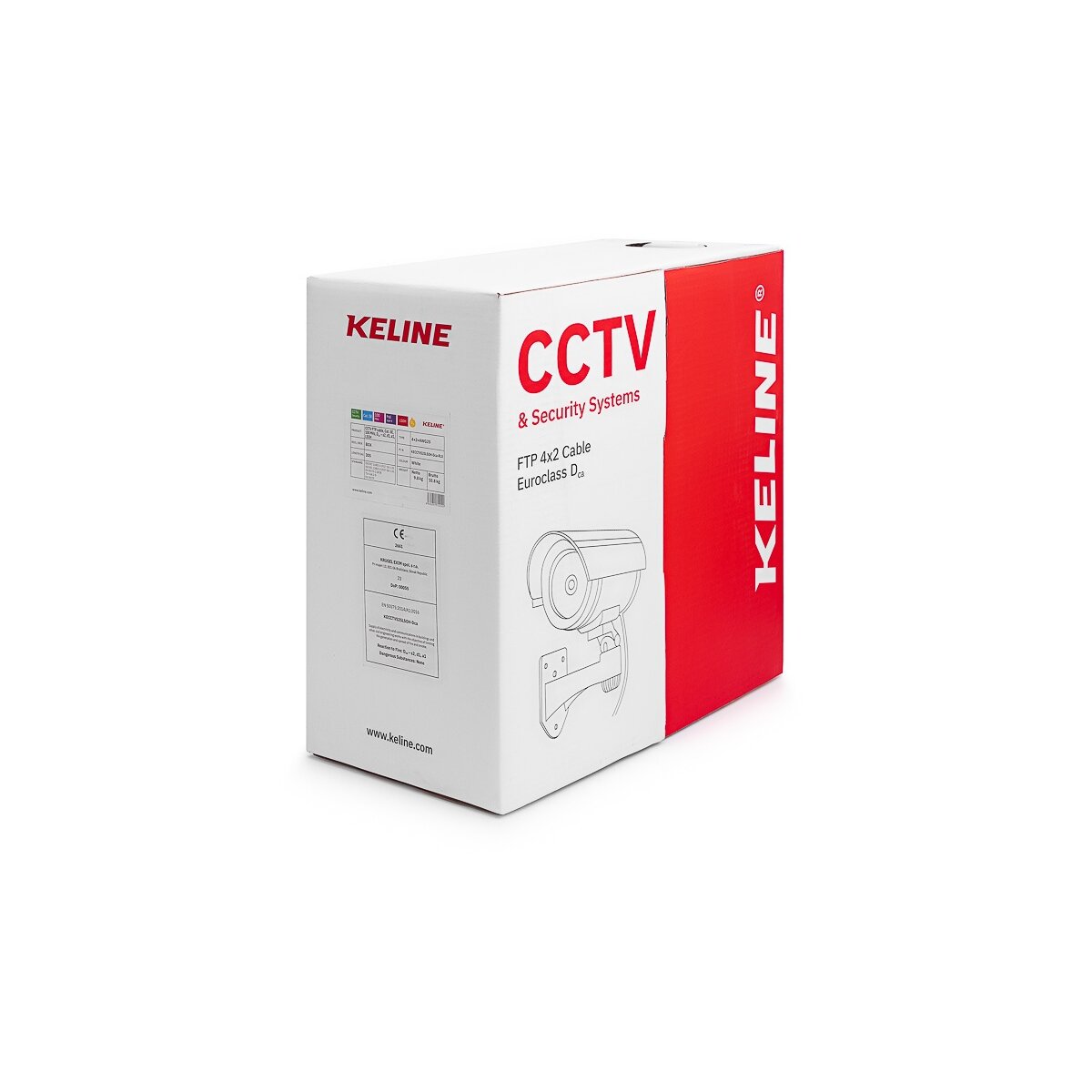 CCTV Kabel FTP (F/UTP), LSOH, Euroclass Dca, – Bild 3
