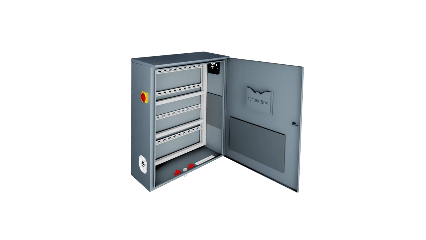 Schaltschrank für mobile Technik Komplett 12V Version