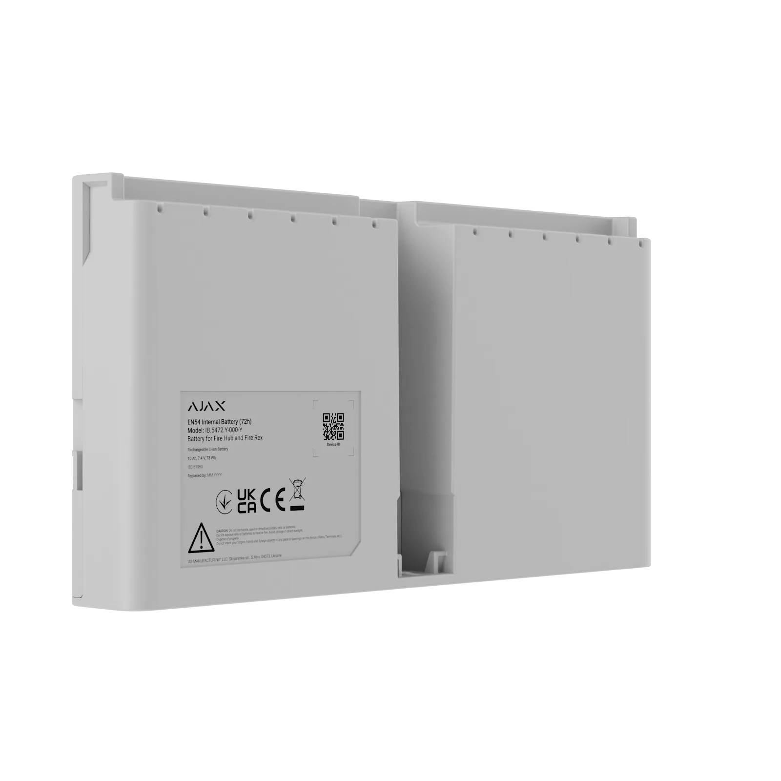 Ajax EN54 Internal Battery (72h) white – Bild 5