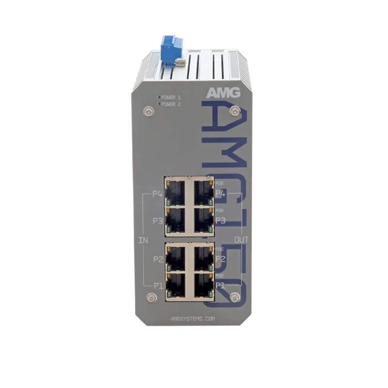 Industrial 4 Port PoE Injector – Bild 3
