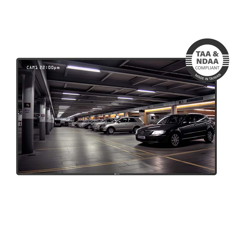 TTN-5501, 55" 4K LCD-Display für die gewerbliche Videoüberwachung