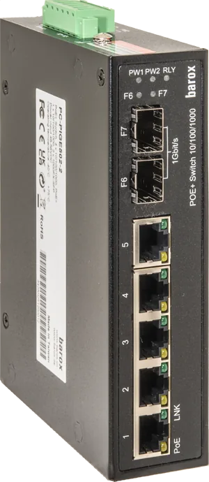 Switche für Hutschienenmontage, 1GBit/s, ohne Management, erweiterter Temperaturbereich