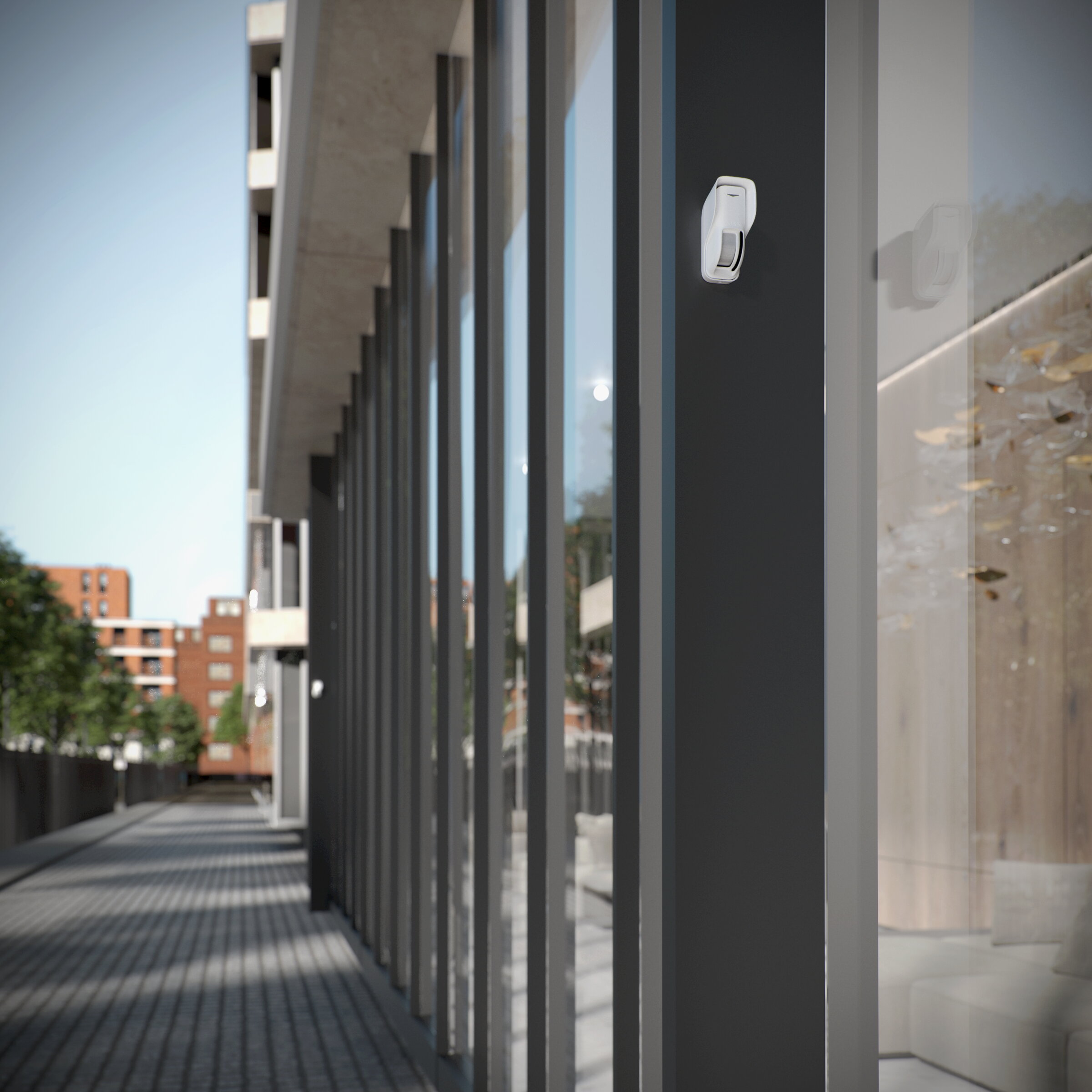 Ajax Curtain Outdoor Jeweller white – image 11