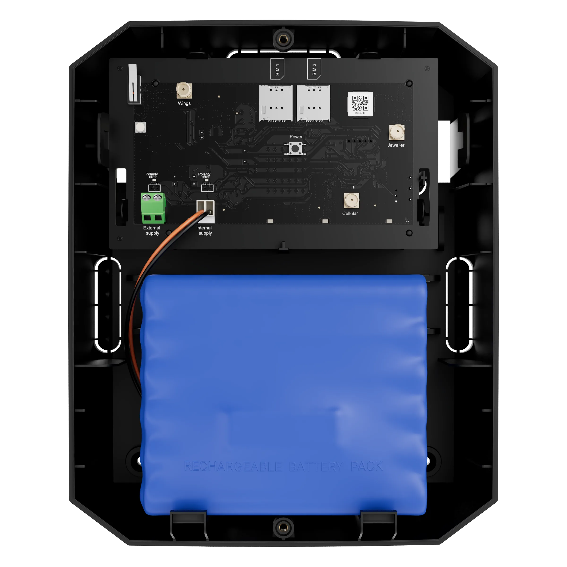 Ajax Internal battery RB (6.4V/36Ah) blue – Bild 2