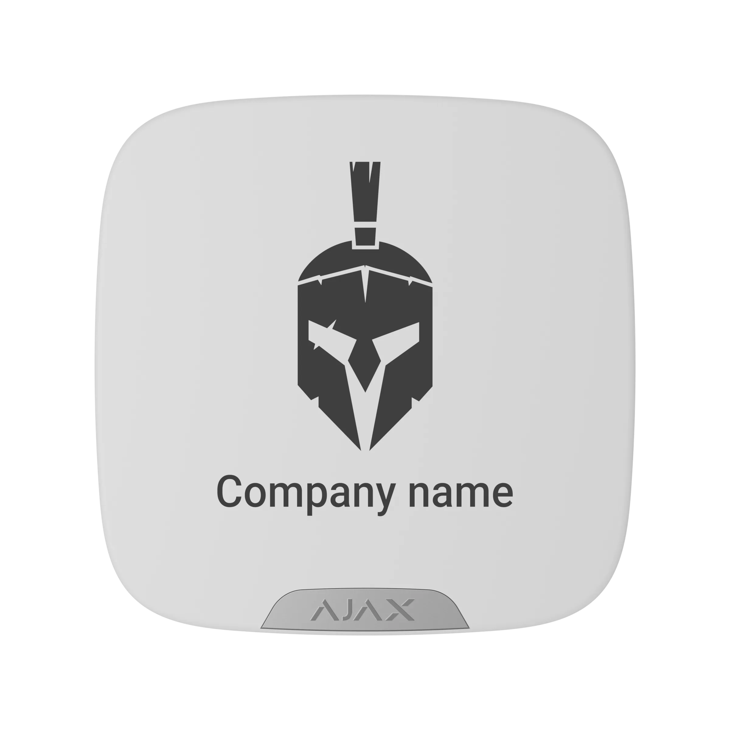 10-pack Ajax Brandplates for StreetSiren DoubleDeck white – image 3