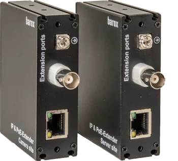 IP- und PoE-Extender für UTP- und Koaxial-Kabel