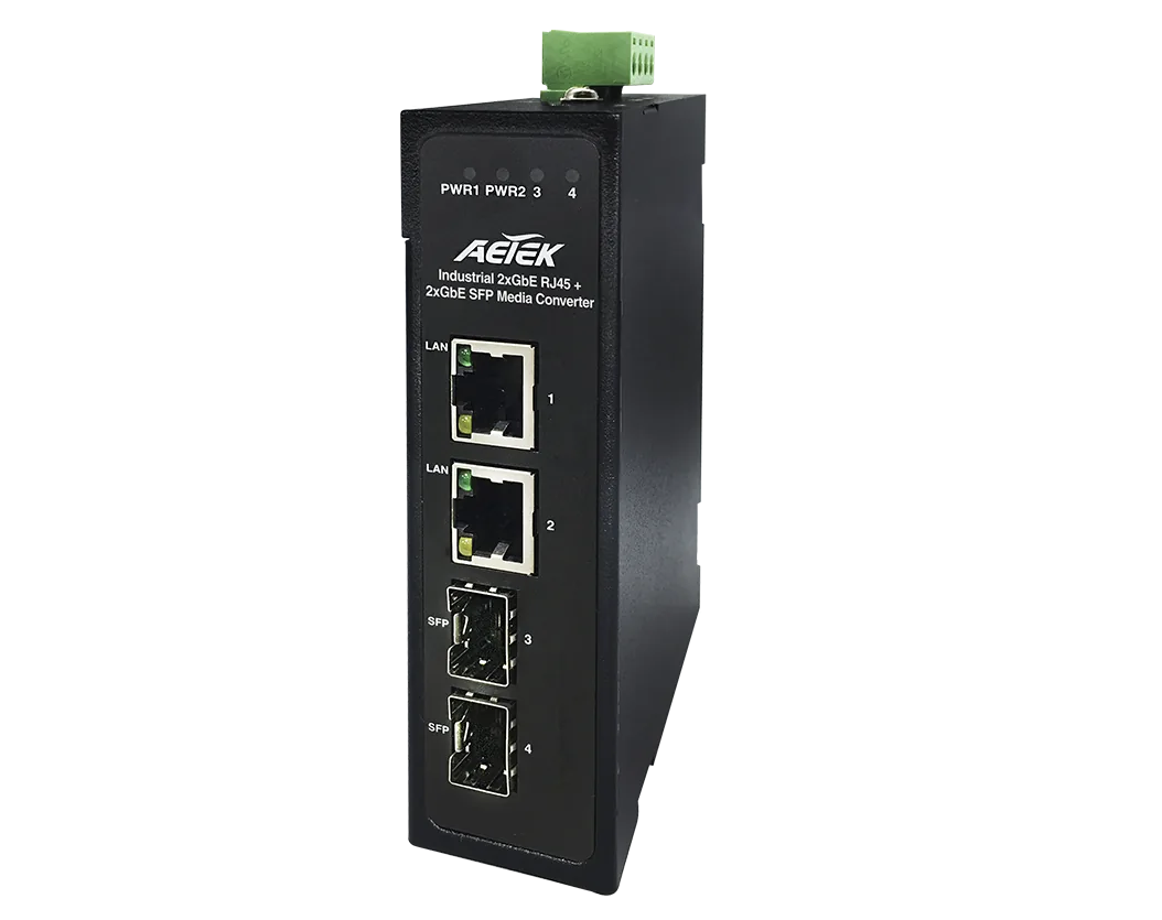 Industrial Gigabit Media Converter