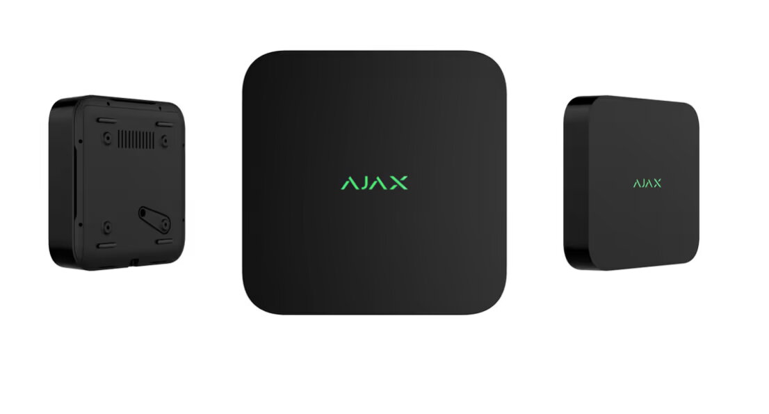 Ajax 8-channel NVR DC black