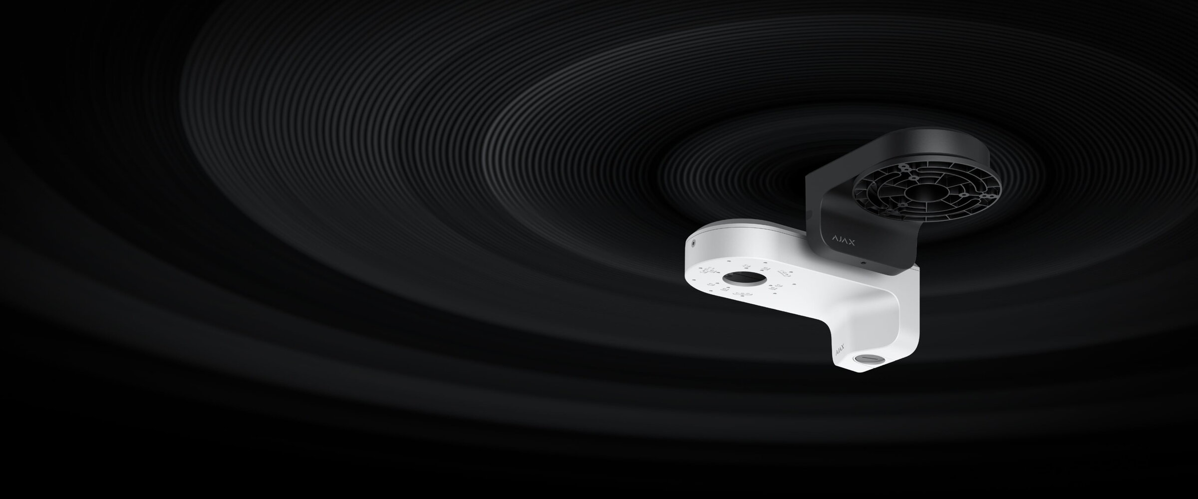 Wall bracket for CCTV with short or long arm – image 2