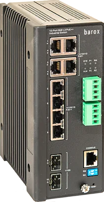 Switch für Hutschienenmontage