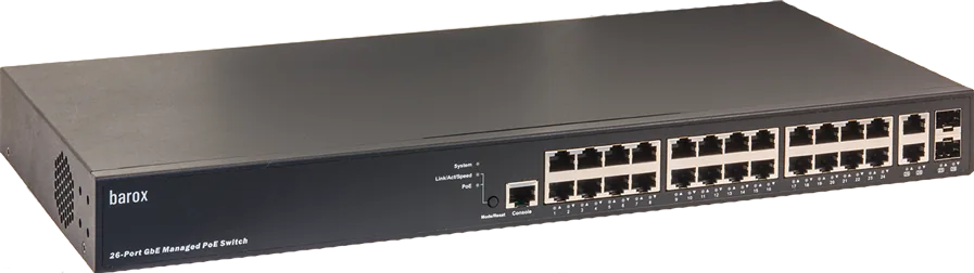 Switch 19"- und Tischm. m. Manag.