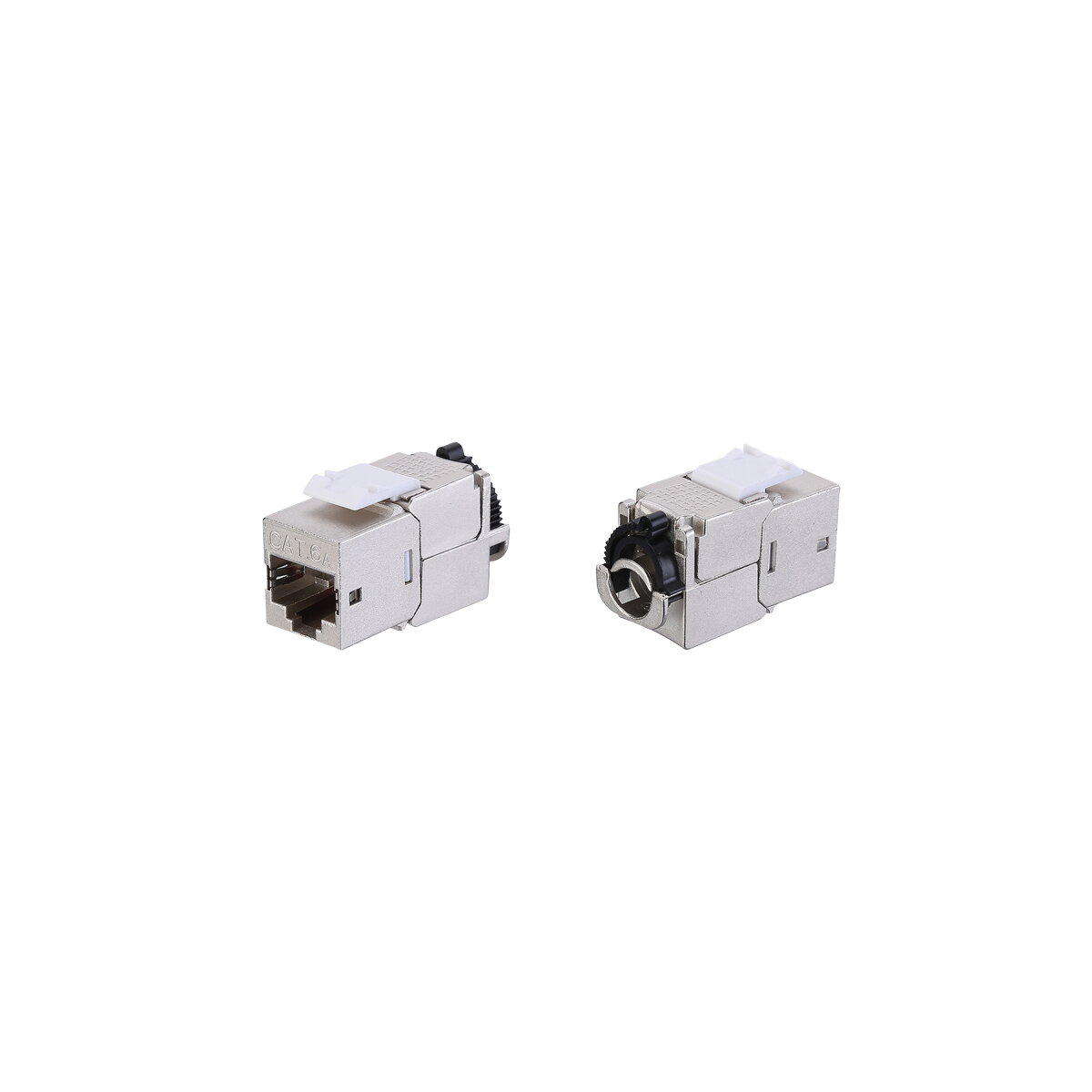 Cabledoc CAT6A STP Keystone Jack, VPE 24 Stück