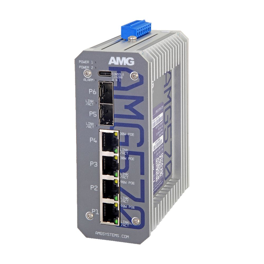 Industrial 6 Port Managed Switch