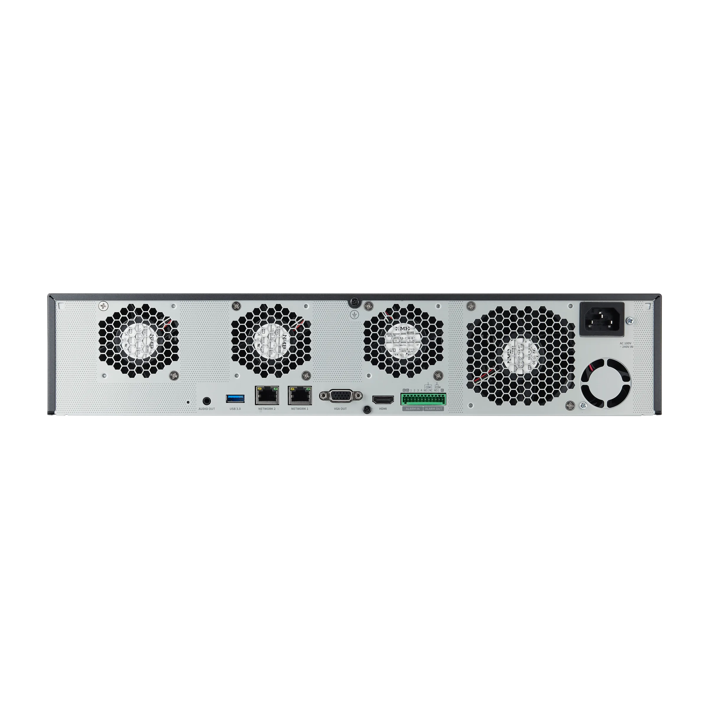 16CH 32MP 140Mbps 8 Bay NVR – Bild 2