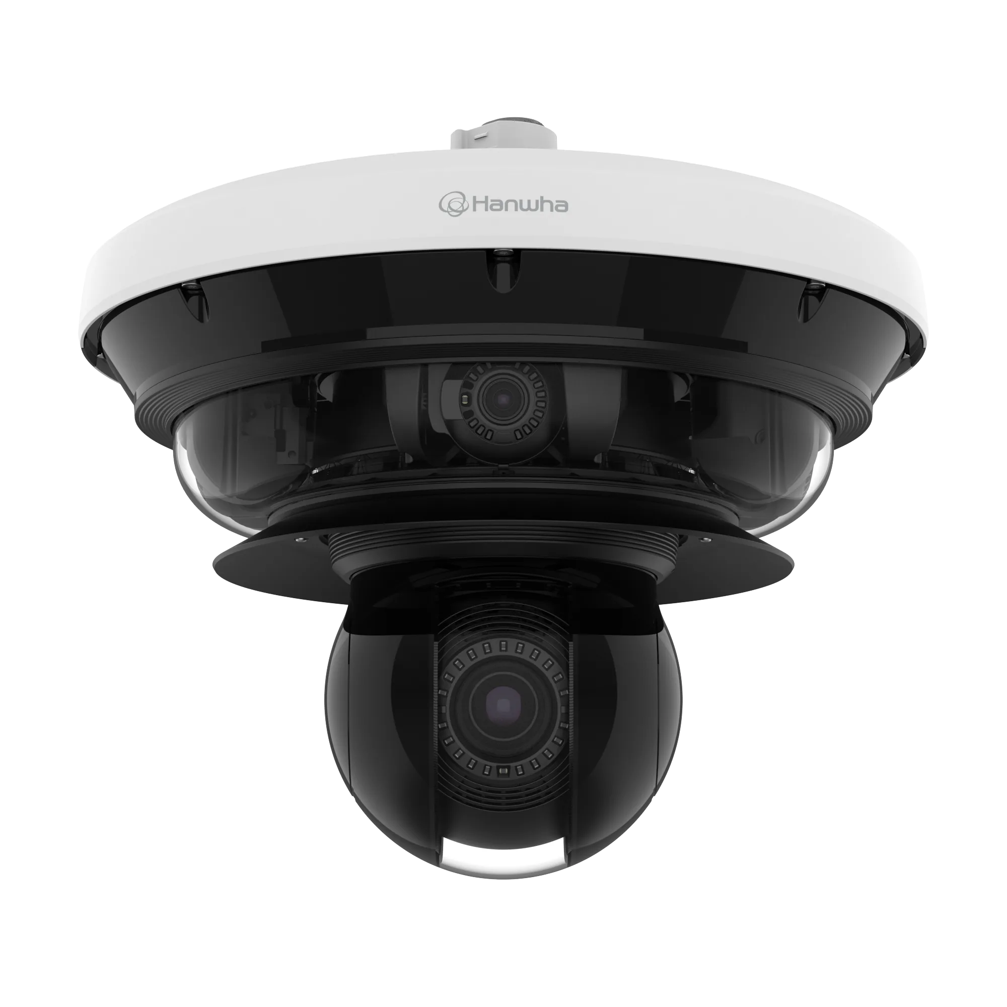4K 4CH PTRZ + 2MP 40x PTZ AI Multi-directional camera