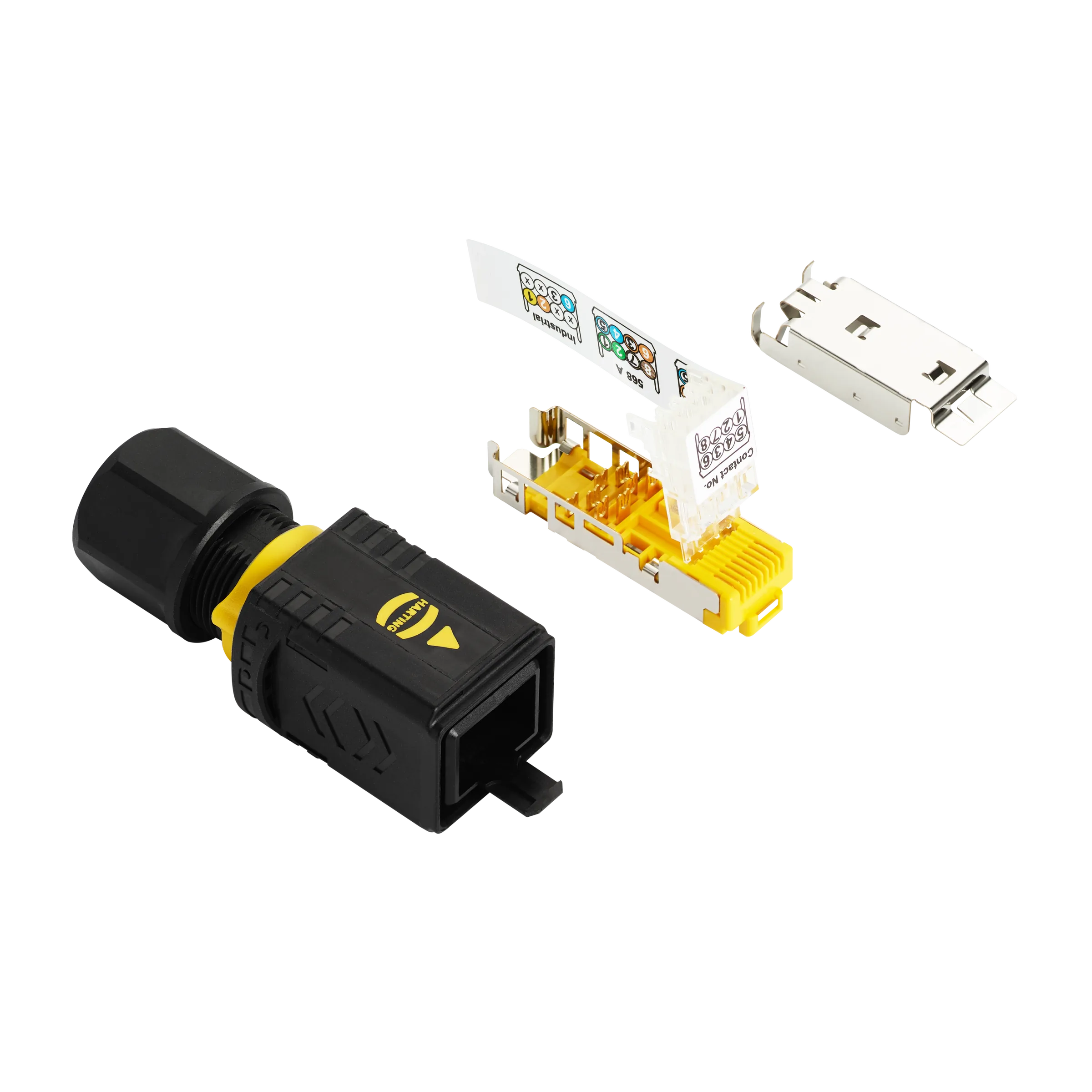 RJ45 Push-pull ruggedized Connector Kit