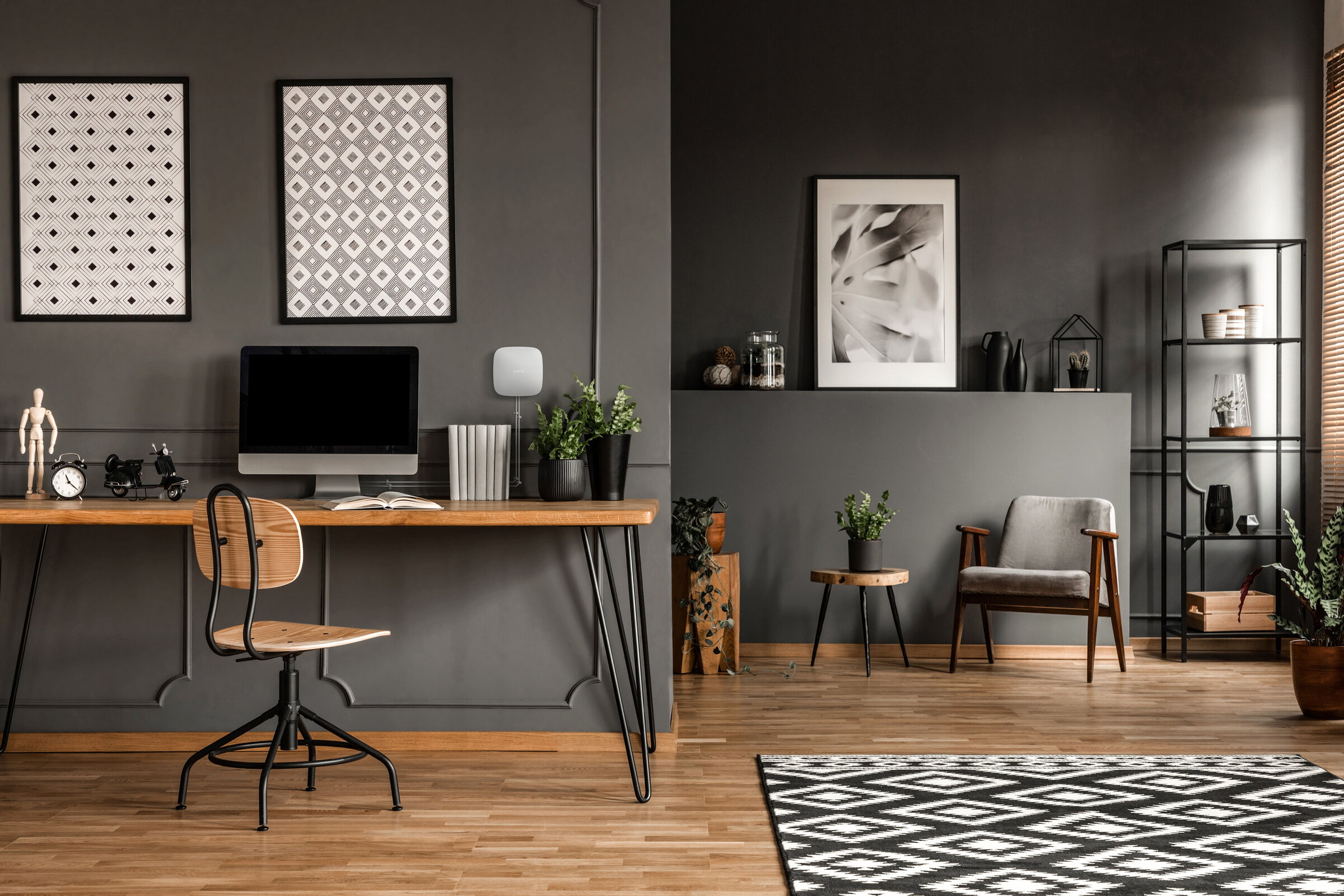 Ajax Hub 2 white – image 2